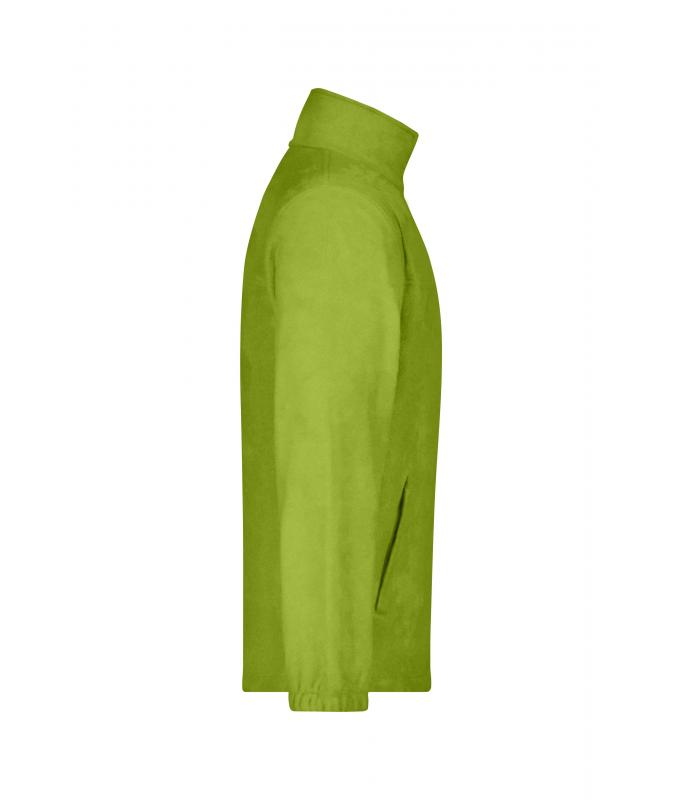 Unisexe Veste polaire full-zip Vert-citron 7214