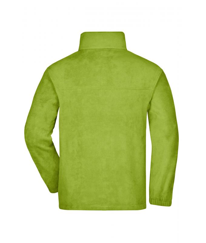 Unisexe Veste polaire full-zip Vert-citron 7214