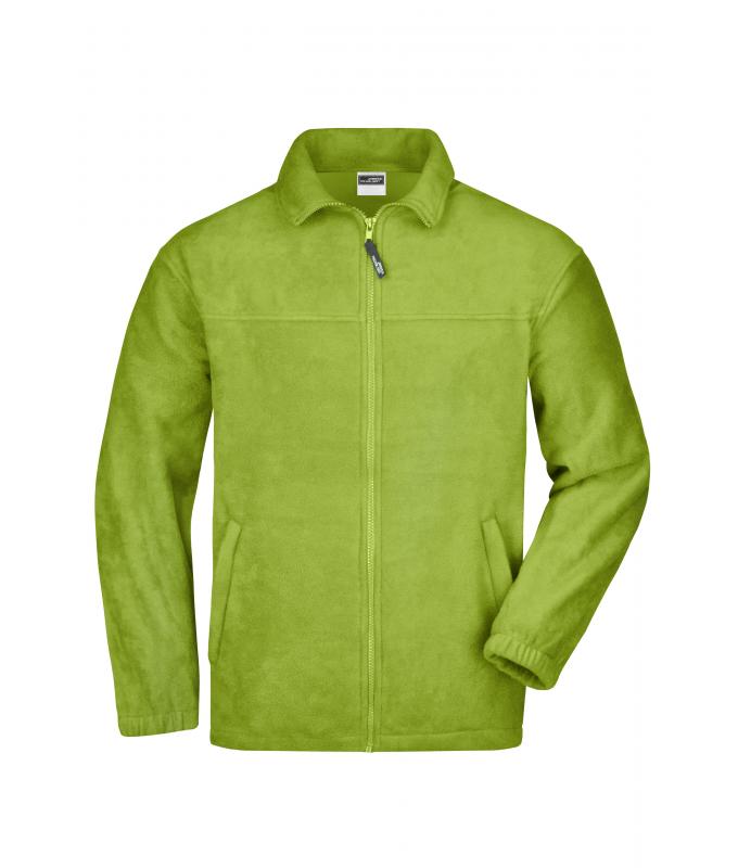 Unisexe Veste polaire full-zip Vert-citron 7214