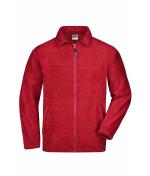 Unisexe Veste polaire full-zip Rouge 7214