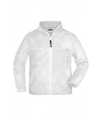 Kinder Full-Zip Fleece Junior White 7215