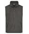 Unisex Fleece Vest Donkergrijs 7216