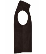 Unisex Fleece Vest Brown 7216