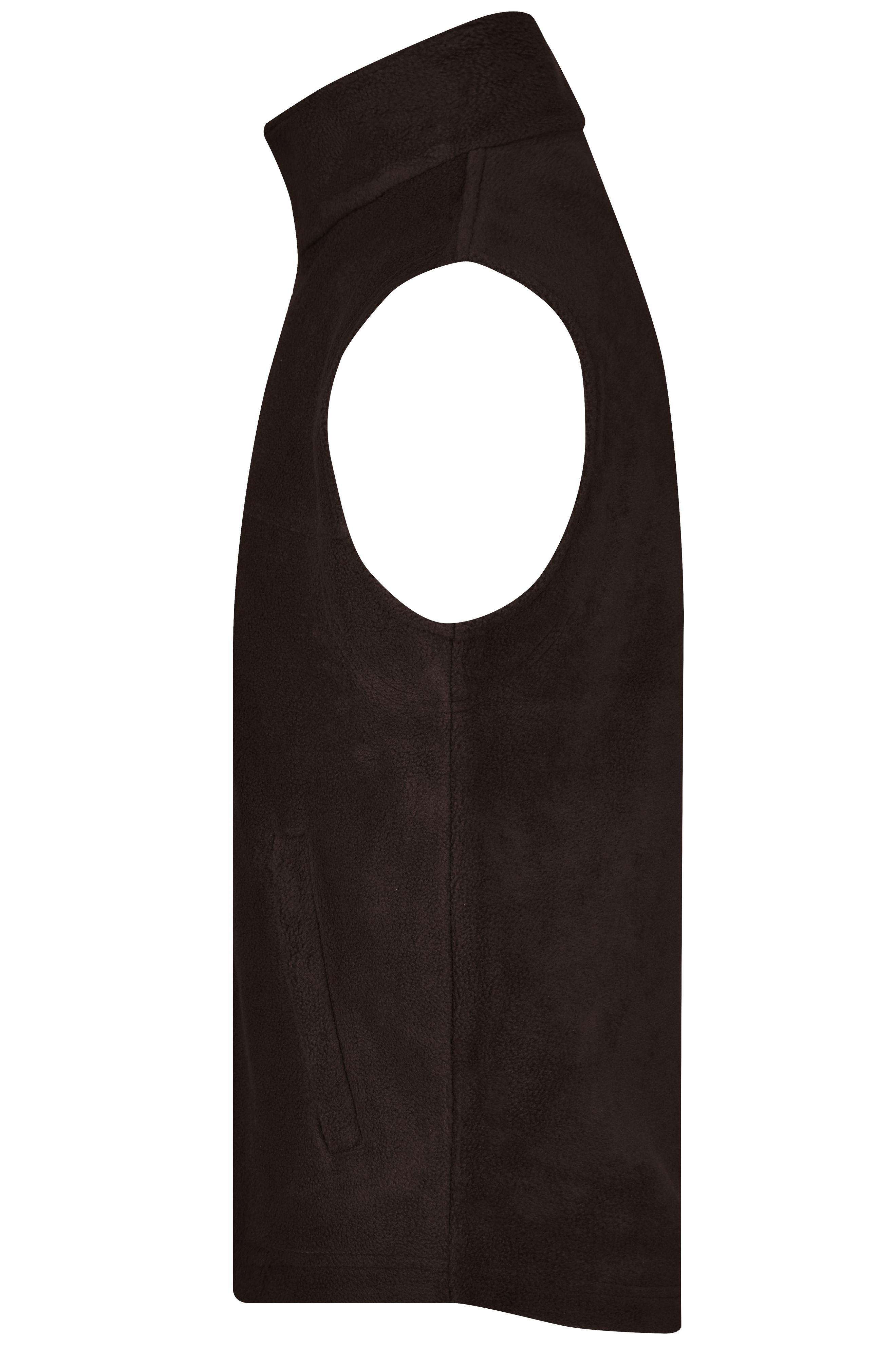 Men Fleece Vest BrownDaiber