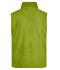 Men Fleece Vest Lime-green 7216