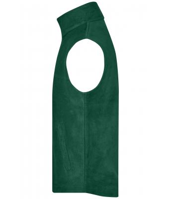 Unisex Fleece Vest Dark-green 7216