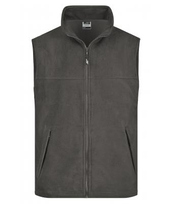 Unisex Fleece Vest Donkergrijs 7216