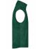 Unisex Fleece Vest Donkergroen 7216