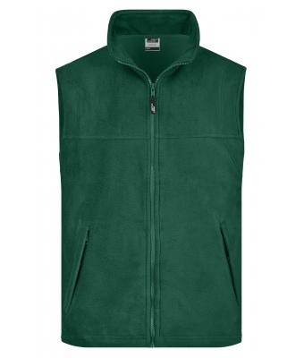 Herren Fleece Vest Dark-green 7216