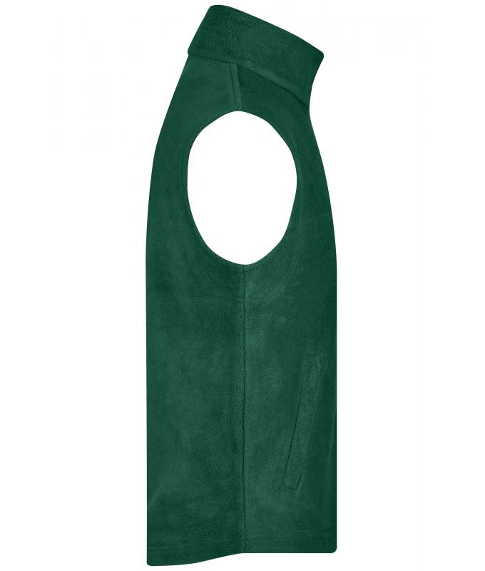 Unisex Fleece Vest Dark-green 7216