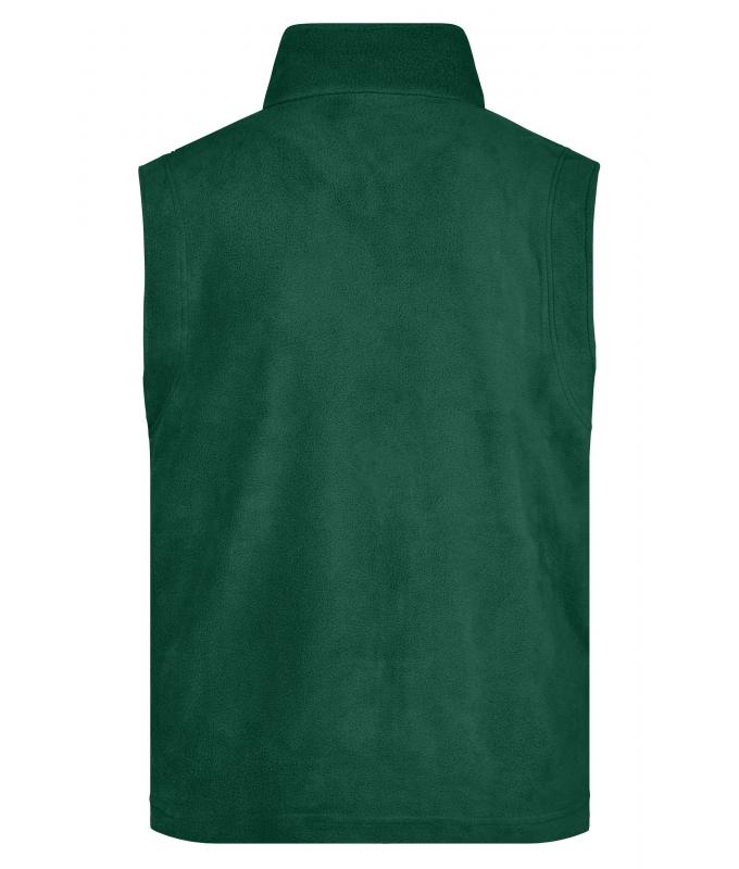 Unisex Fleece Vest Dark-green 7216