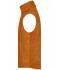 Unisex Fleece Vest Orange 7216