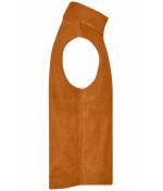 Unisex Fleece Vest Orange 7216