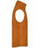 Unisex Fleece Vest Orange 7216