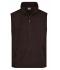 Unisex Fleece Vest Bruin 7216