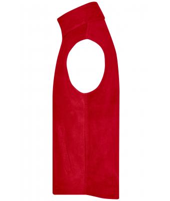 Unisex Fleece Vest Red 7216