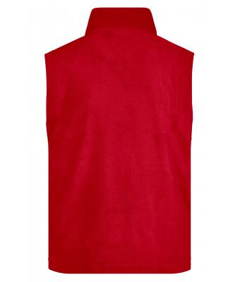 Unisex Fleece Vest Red 7216