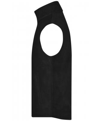 Unisex Fleece Vest Black 7216