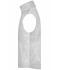 Unisex Fleece Vest White 7216