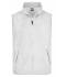 Unisex Fleece Vest White 7216
