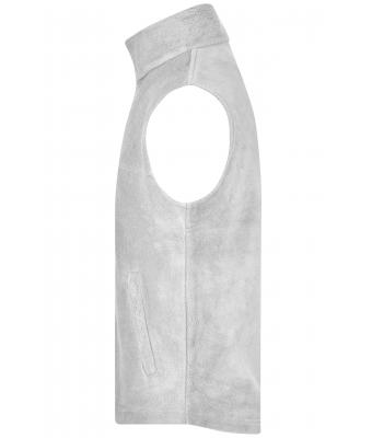 Unisex Fleece Vest White 7216