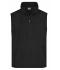 Unisex Fleece Vest Zwart 7216