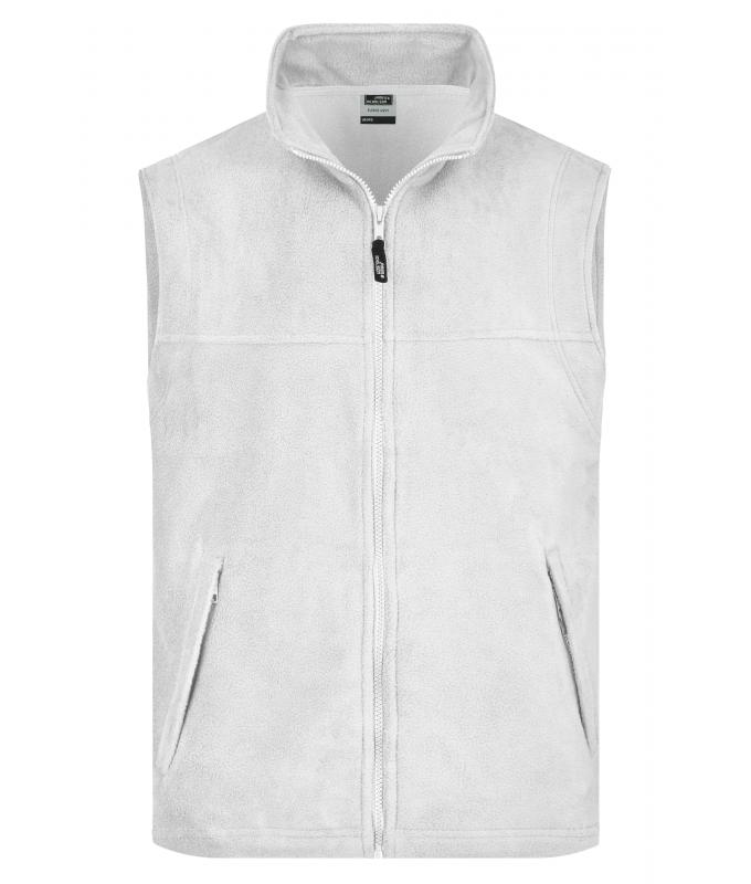 Unisexe Gilet polaire 300 g/m² homme Blanc 7216