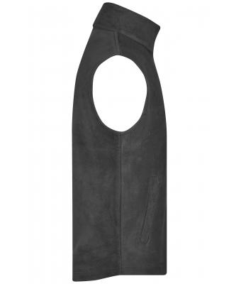 Unisexe Gilet polaire 300 g/m² homme Gris-foncé 7216