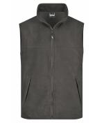 Unisexe Gilet polaire 300 g/m² homme Gris-foncé 7216