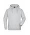 Heren Hooded Sweat Heather-grijs 7218