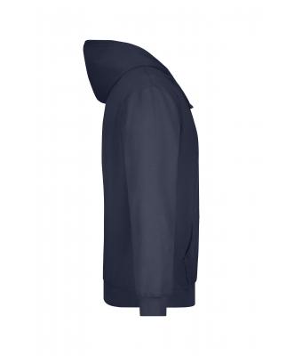 Heren Hooded Sweat Navy 7218
