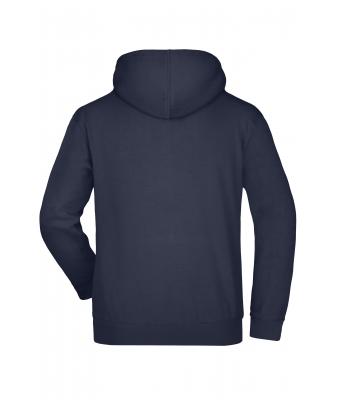 Heren Hooded Sweat Navy 7218