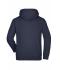 Heren Hooded Sweat Navy 7218