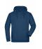Heren Hooded Sweat Petrol 7218