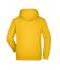 Heren Hooded Sweat Goudgeel 7218