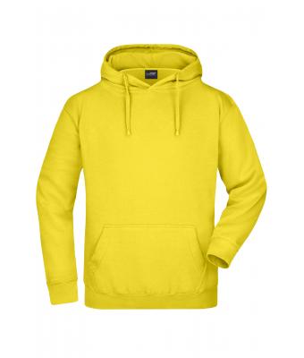 Heren Hooded Sweat Zon-geel 7218