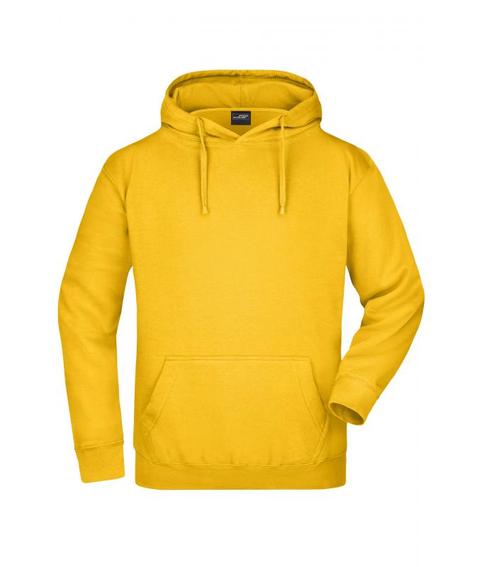 Herren Hooded Sweat Gold-yellow 7218
