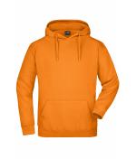 Herren Hooded Sweat Orange 7218