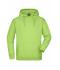 Men Hooded Sweat Lime-green 7218