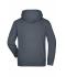 Heren Hooded Sweat Grafiet 7218