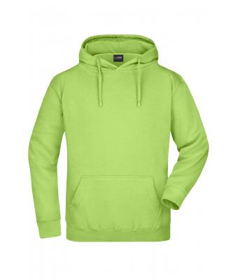 Heren Hooded Sweat Lime 7218