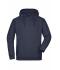 Heren Hooded Sweat Navy 7218