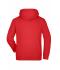 Heren Hooded Sweat Rood 7218