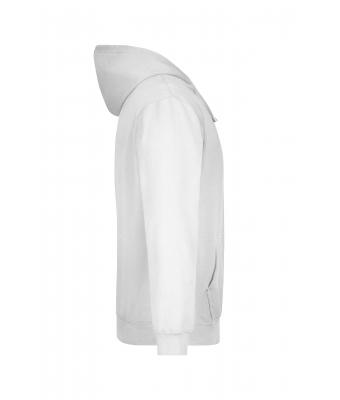 Heren Hooded Sweat Wit 7218