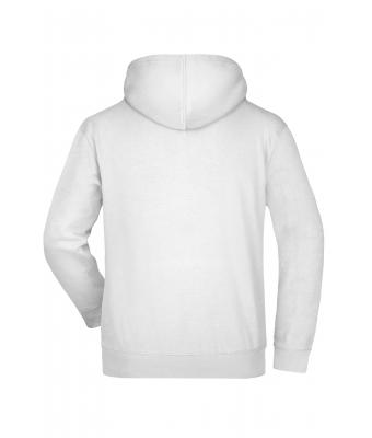 Heren Hooded Sweat Wit 7218