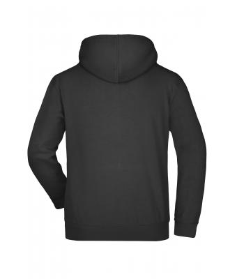 Heren Hooded Sweat Zwart 7218