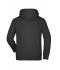 Heren Hooded Sweat Zwart 7218