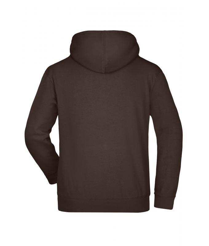 Homme Sweat-shirt à capuche homme Marron 7218