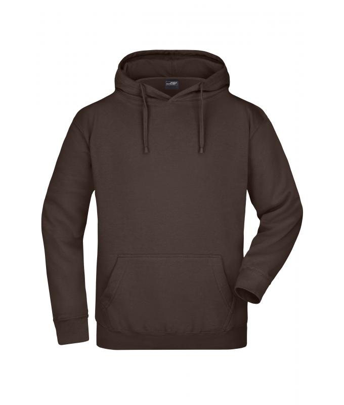 Homme Sweat-shirt à capuche homme Marron 7218