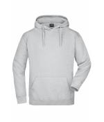 Homme Sweat-shirt à capuche homme Gris-chiné 7218